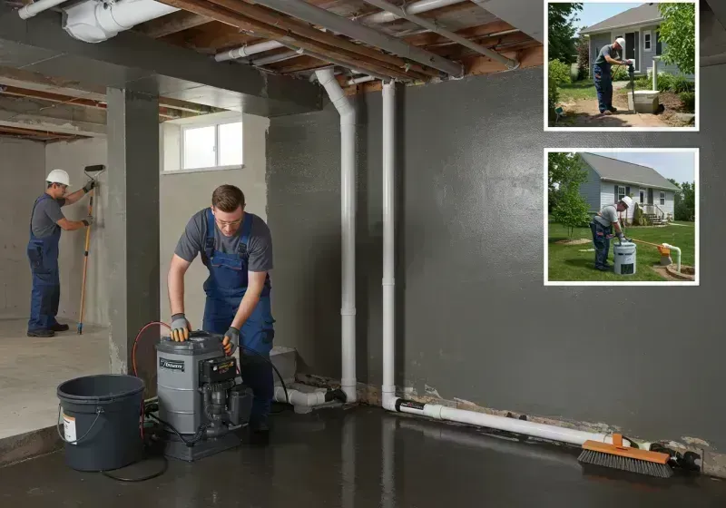 Basement Waterproofing and Flood Prevention process in Calvert City, KY